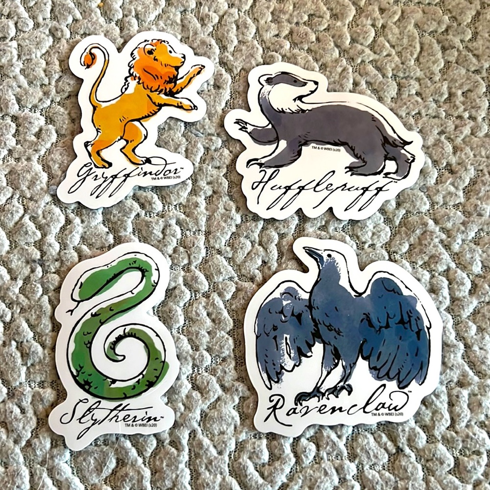 🧙‍♀️ 🪄 HOUSES Set 2 Harry Potter Stickers